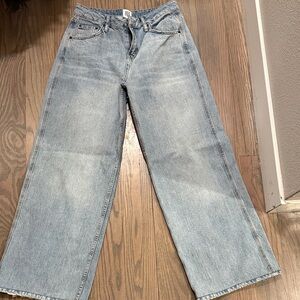 Urban Outfitters Light Blue Flare Jeans